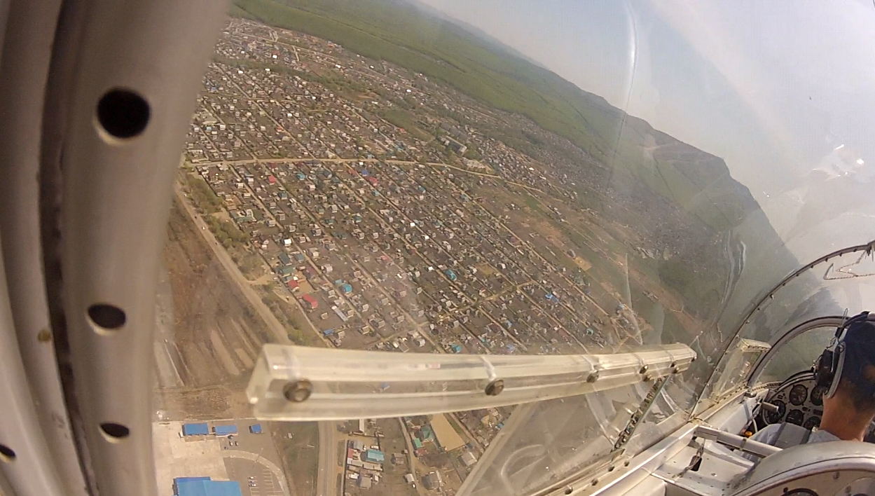Полёт над Арсеньевым, июль 2014